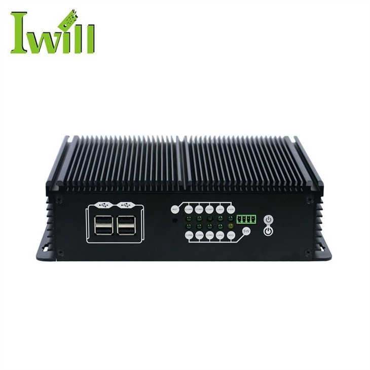 頑丈なファンレス コンピューター